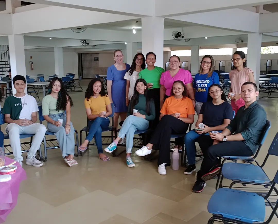 Visita dos alunos do ensino médio de Santa Inês – MA