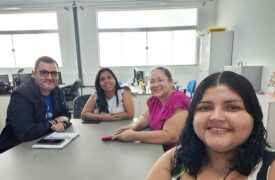 Reunião com a equipe da Superintendência de Gestão Ambiental AGA/UEMA