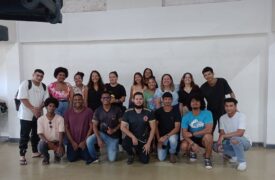 Encontro com as atléticas e os centros acadêmicos.