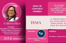 Palestra da professora Fátima Rios, com o tema “A importância da inteligência emocional na vida da mulher